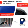 Гиря UNIX FIT виниловая 4 кг Blue KBVIN4BL